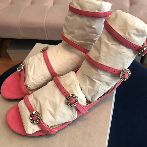 Jimmy Choo Naia Suede crystal shoes BNIB! - Picture 5 of 9